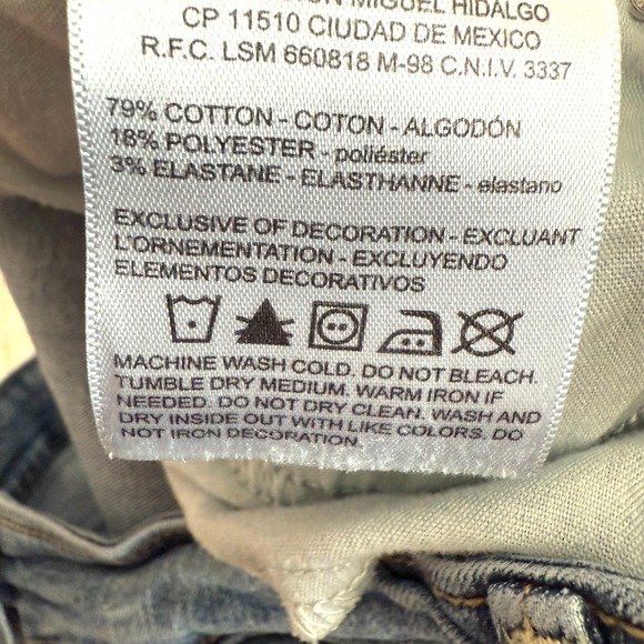 Levis Womens 16M Mid Rise Y2K Classic Jeans Boot Cut Capsule Timeless - Picture 14 of 15